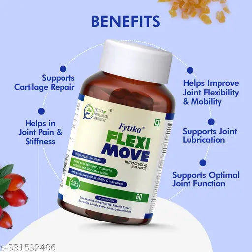 Flexi Move | Support Your Bone, Joint, and Cartilage Health | For Men & Women (Pack of 2) - 120 - Springkart 
