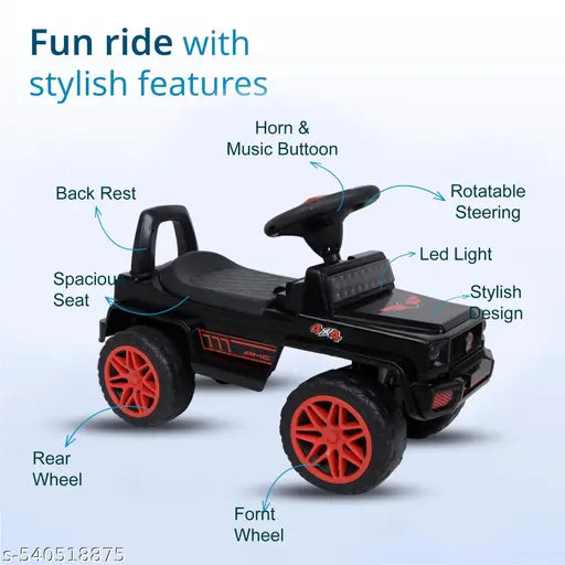 Aedee Kids G Wagaon Ride on Car With Music and Light, Premium Quality Kids Ride on
