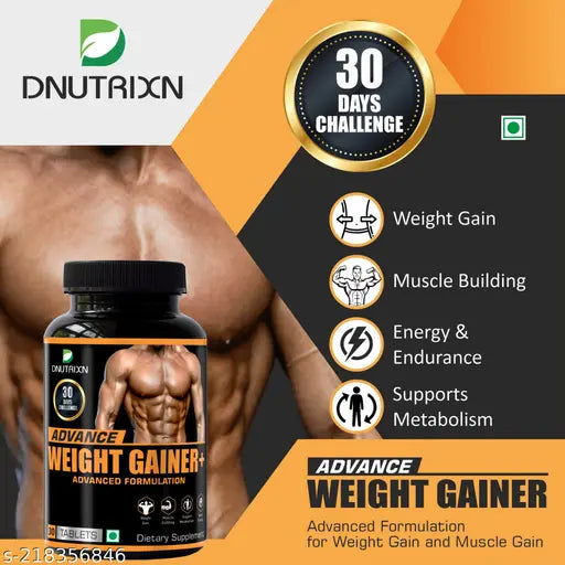 Advance Weight Gainer Tablets 30 | 30 Days Challenge