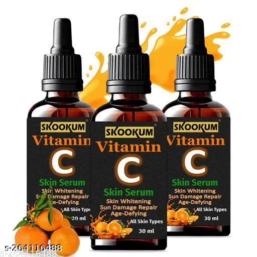 Vitamin C Face Serum - Skin Brightening Serum , Anti-Aging, Skin Repair,(30ml)-PACK-3