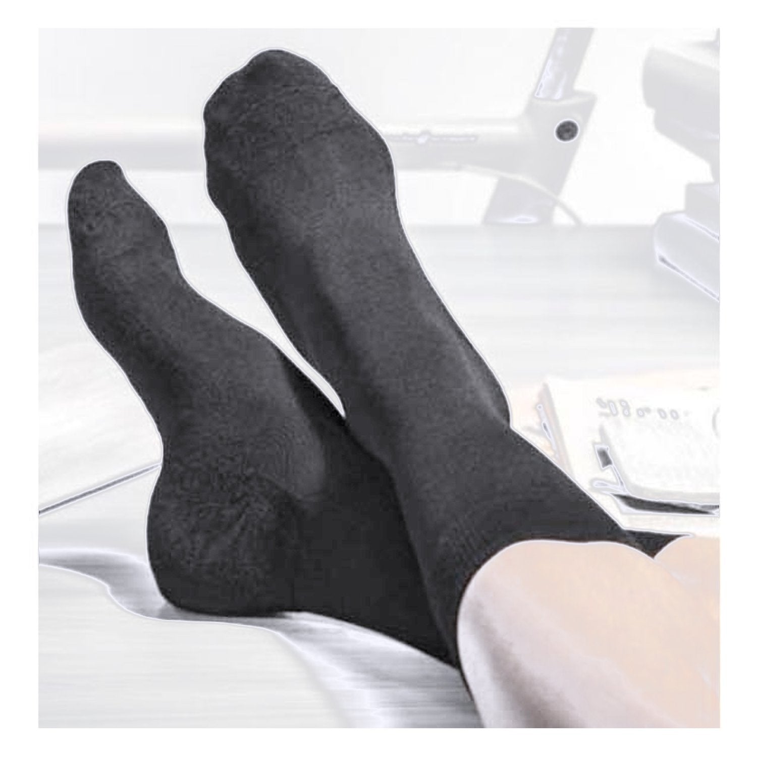 7301 Socks Breathable Thickened Classic Simple Soft Skin Friendly - Springkart 