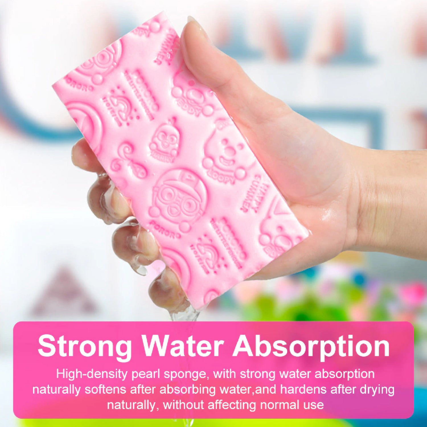 6234 Ultra Soft Exfoliating Sponge Dead Skin Remover Sponge For Body Face Scrubber For Women And Men - Springkart 
