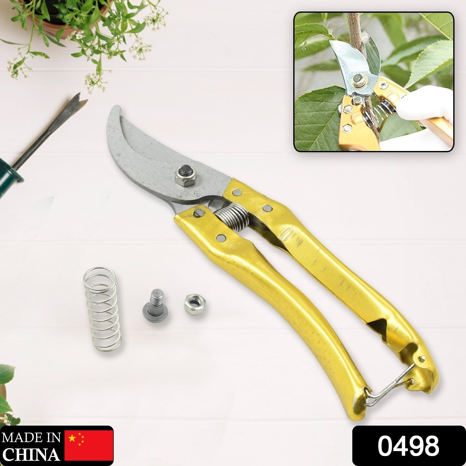 Gardening Tools - Garden Shears Pruners Scissor (1 Pc) - Springkart 