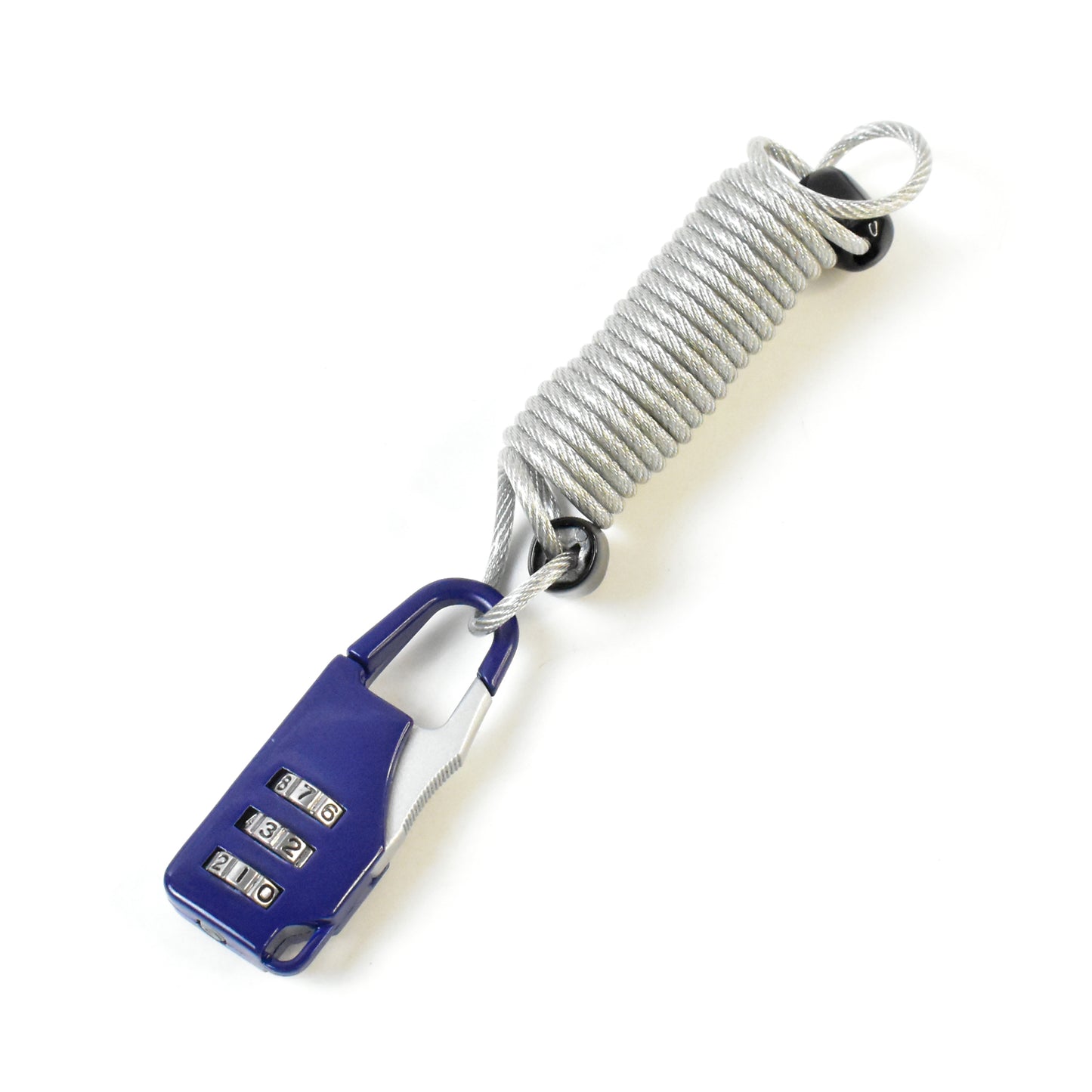 Anti-theft Dial Lock Padlock 3-digit Built-in Wire (1 Pc) - Springkart 