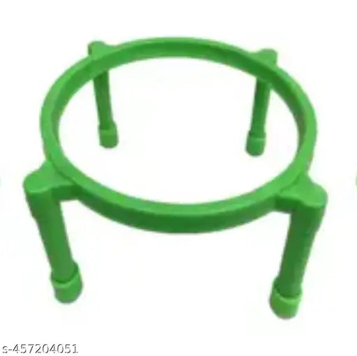 Mohit Plastic Flower Pot Stand for garden, living room, balcony,, Holds Upto 60 Kg-Pack of 16 (Red)