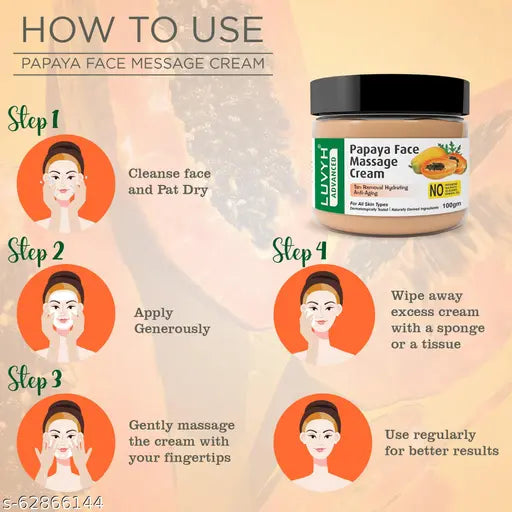 Luvyh Papaya face Cream 100g
