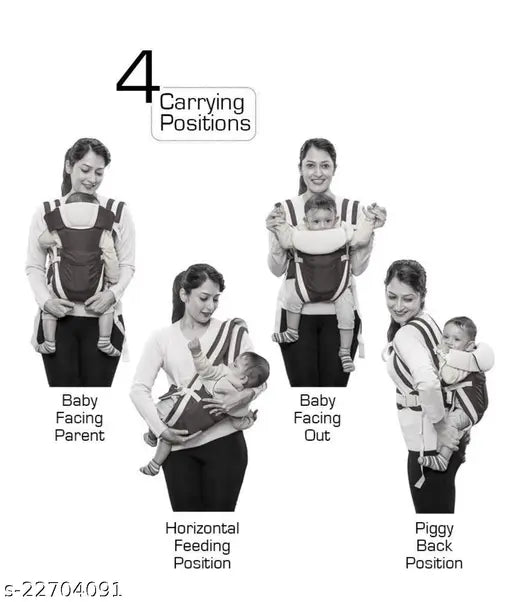 Baby carrier 4 -in-1 Front Carrier for Baby Adjustable PACK OF 1 PINK