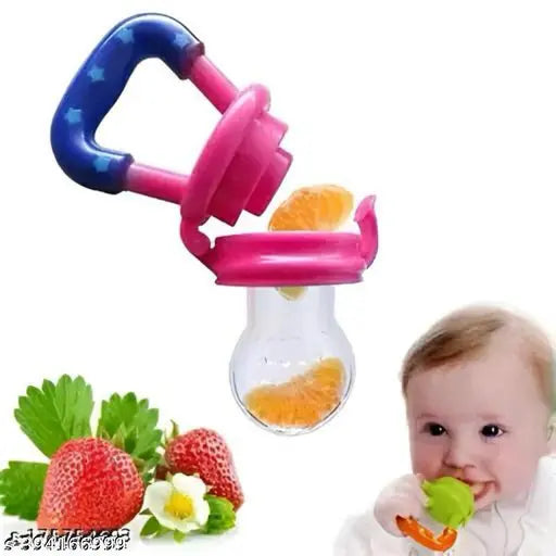 Fresh Food Feeder Bottle + Food Dispensing Spoon (Pack of 2)