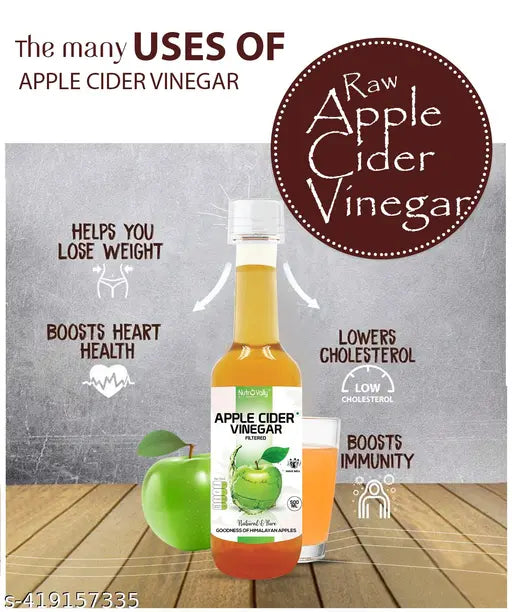 Apple Cider Vinegar For Weight Loss | Best Detox Drink In Himalayan Apples -(500x3) 1500ml - Springkart 