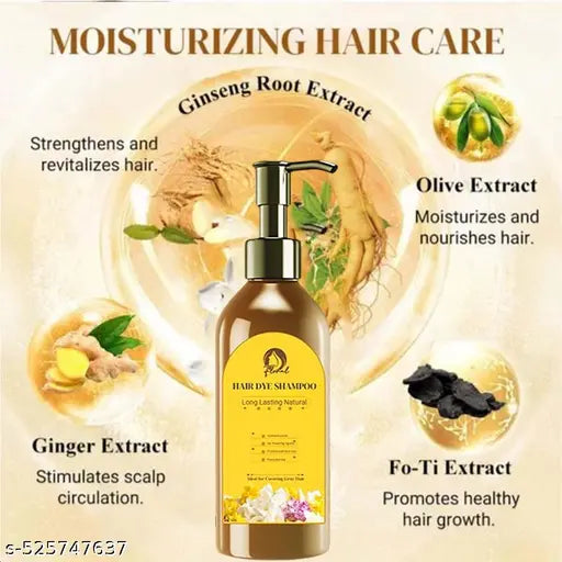 Hot Sale 49% Off笨ｨ Long Lasting Natural Hair Dye Shampoo 250ML Pack Of 1