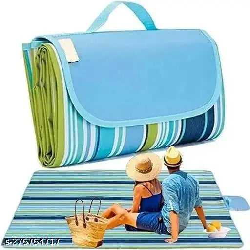Krupasadhya Foldable and Portable Picnic Mat Water-Resistant Outdoor Rug, Multi-Purpose for Beach, Camping, Hiking, 150X180 cm(Multi Color & Design,pack of 1)