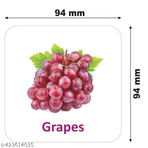 Educational Laminated Non-Tearable Water Proof Cards for Kids Toys for 1-6 Years Old Boy and Girls | Early Learning Montessori Toy for 1 2 3 4 5 6 Year Old Kids