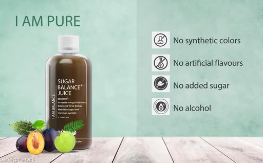 Sugar Balance Juice 1 litre with Karela, Jamun, Neem and 11+ herbs - Springkart 