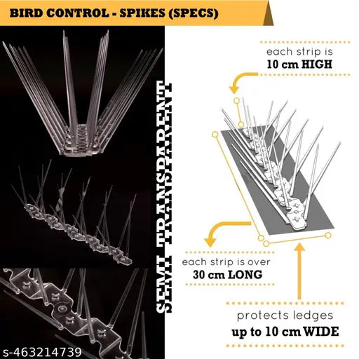 Birds Spikes Pigeon Spikes for balcony (10 Pcs)