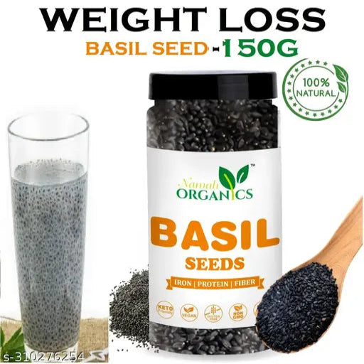 Raw Basil/Sabja Seeds for Weight Loss - Springkart 