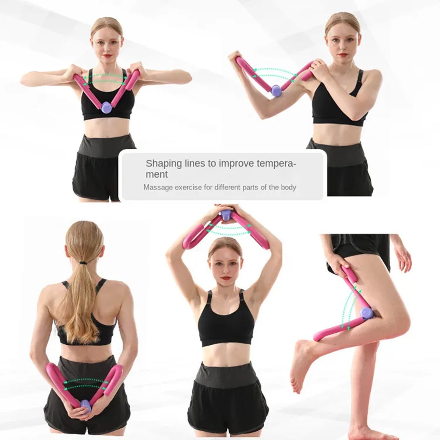 6407 Fitness Thigh Toner - Muscle Toning Gym Or Home Equipment - Leg Blaster Toner For Trimming Arms Abs Glutes And Legs - Springkart 