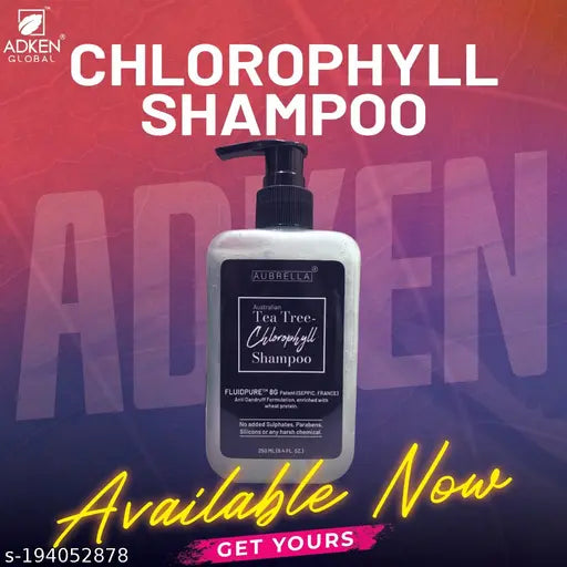 Adken chlorophyll tea tree shampoo