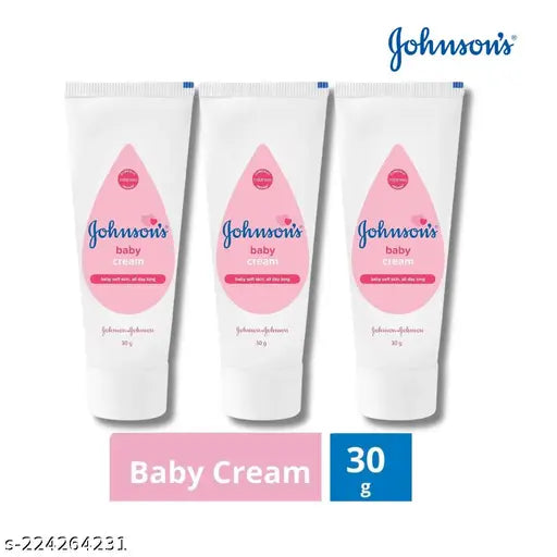 Johnson's baby Baby Cream,30 g-(Pack of 3)