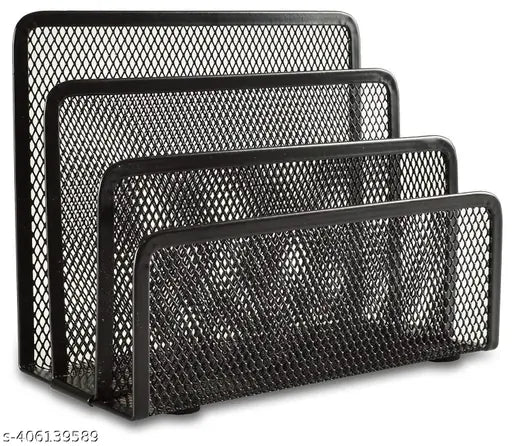 File Rack Paper Magazine Holder Home Office Desk Book Sorter Storage Hanger Tidy Display Bin Desktop Shelf File Dividers Cabinet Document Tray Organizer