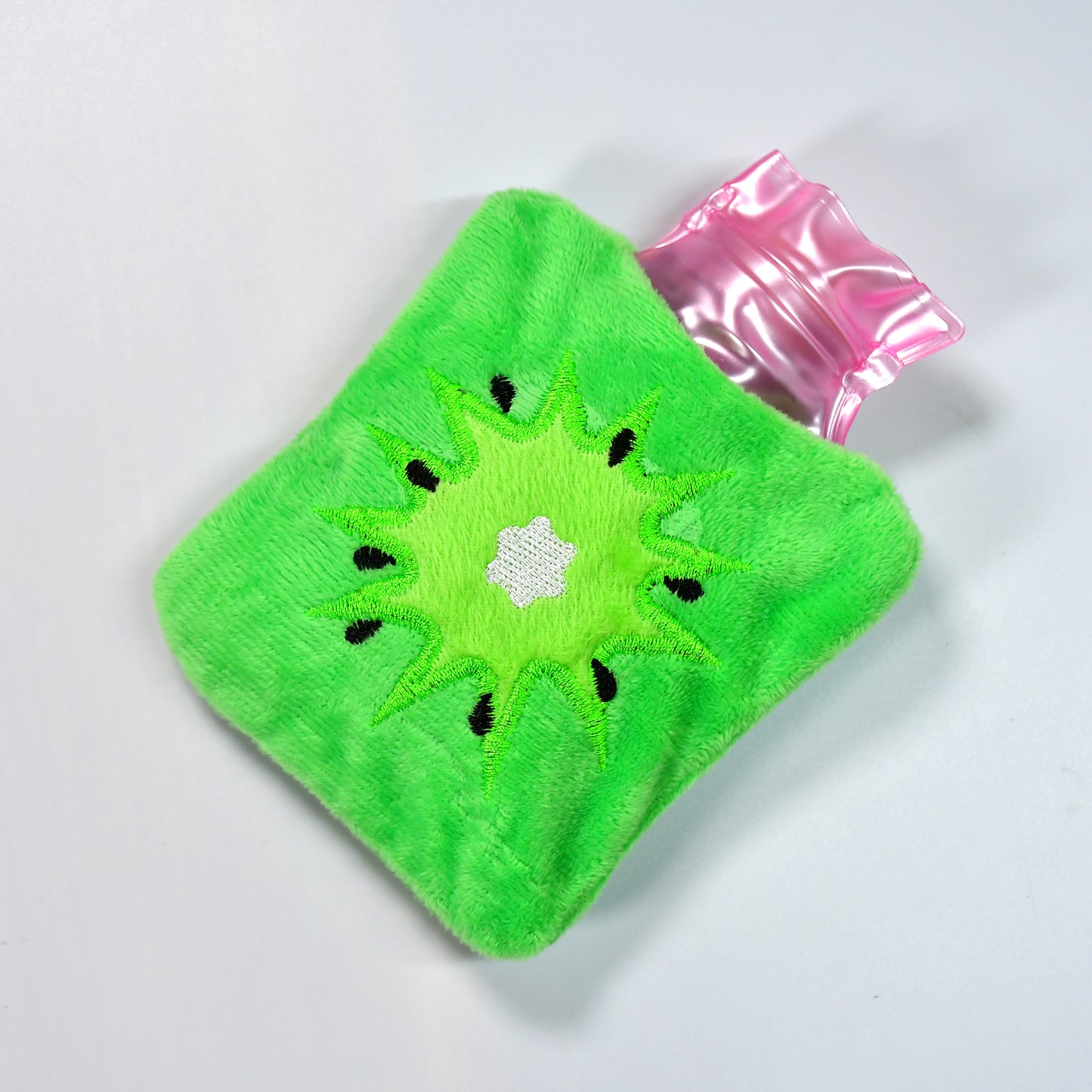 6521 Green Sun Small Hot Water Bag With Cover For Pain Relief Neck Shoulder Pain And Hand Feet Warmer Menstrual Cramps. - Springkart 