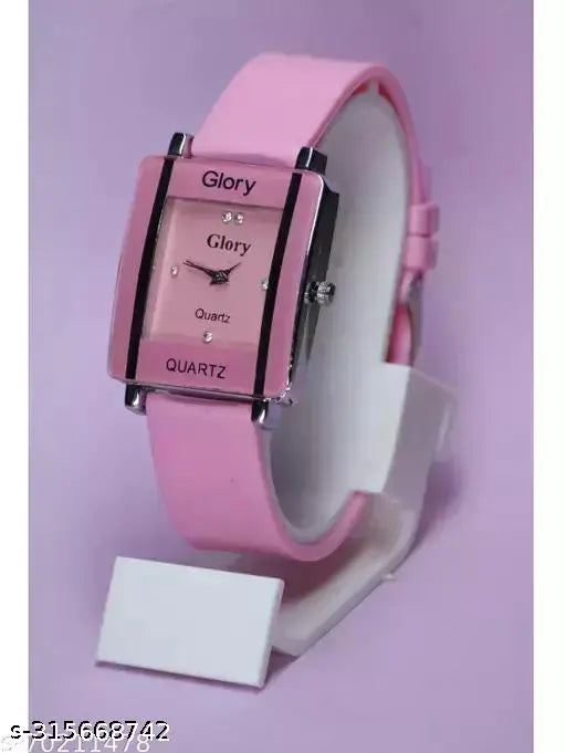 Trendy Square Dial Analog Watches for Women || Classic Square Face Women’s Watch Combo ||