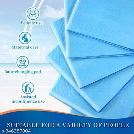 Premium Quality Underpad 90x60cm - Blue Colur -Pack of 10