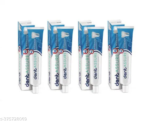 Assure Dent Whitening Toothpaste (Pack of 4) Each 100g