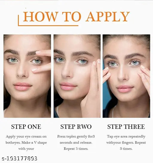 Beautiful Under Eye Cream Gel for Dark Circles, Puffy Eyes, Wrinkles & Removal (50 g) - Springkart 