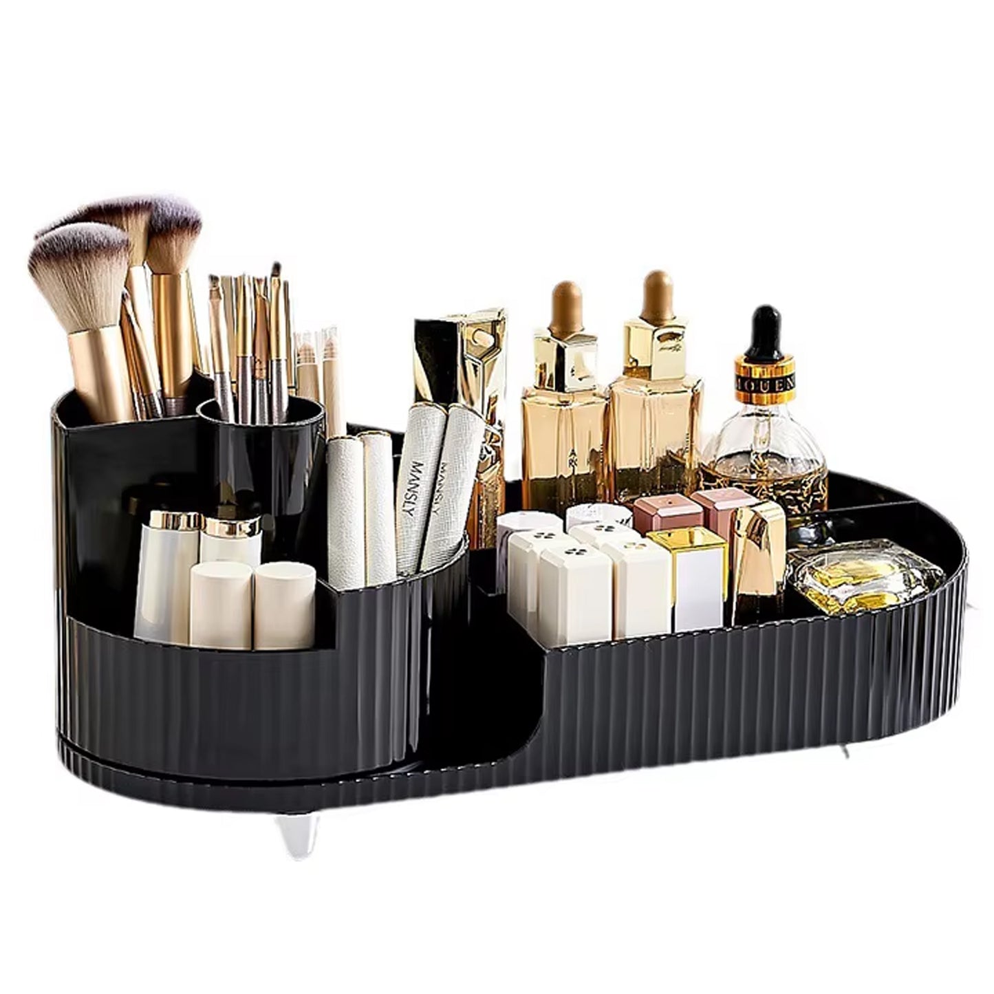 Multi Compartment Cosmetic Make Up Organizer Dressing Table (1 Pc Mix Color) - Springkart 