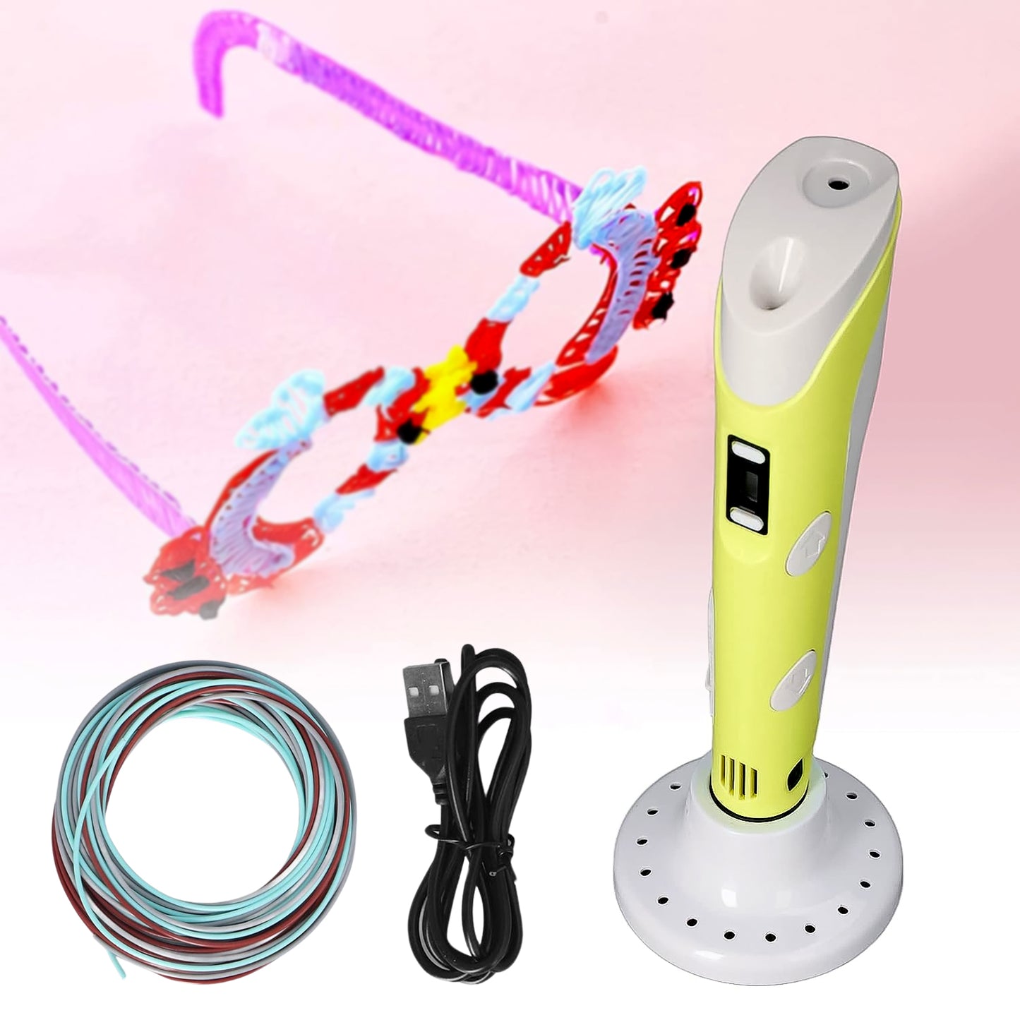 3d Printing Pen Set Easy Drawing Pen For Kids And Adults (1 Pc) - Springkart 