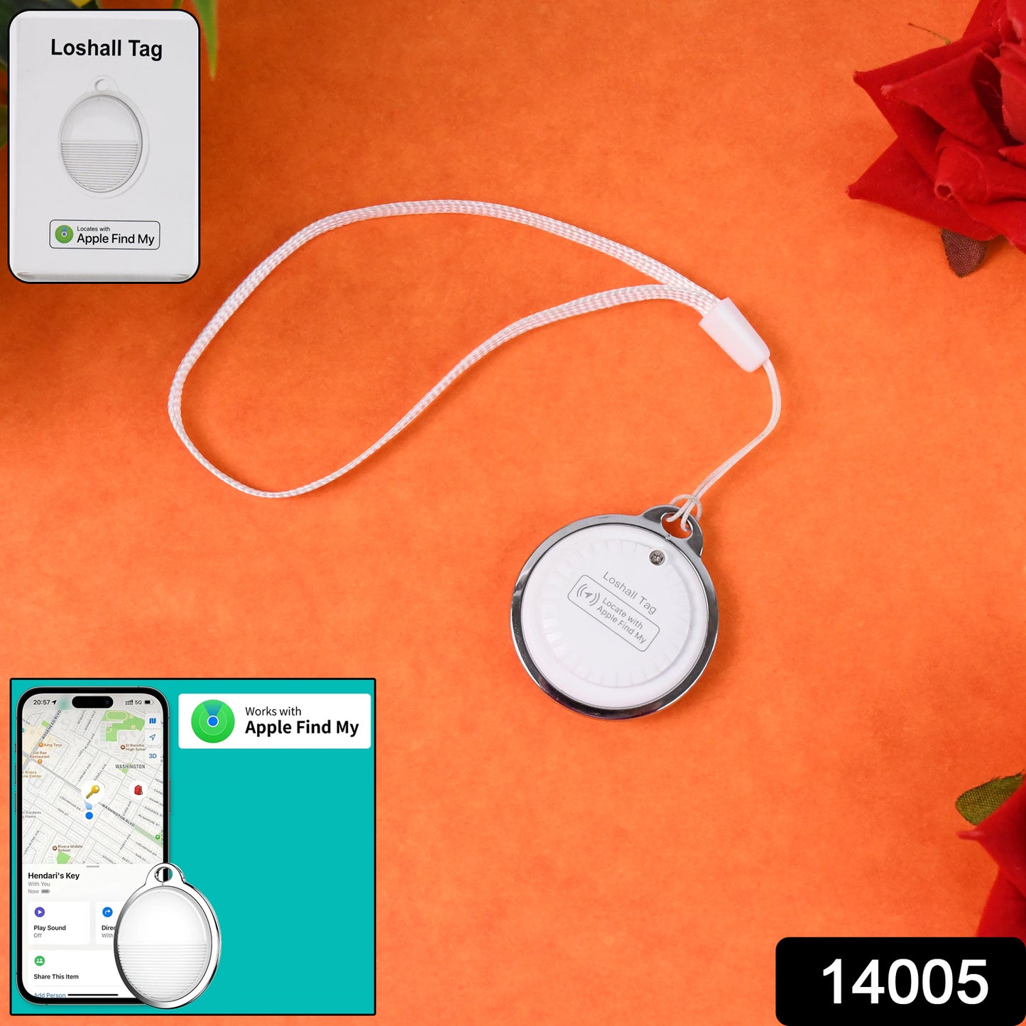 Finder Compatible With Find My App Global Tracking Gps Tracker With Sound Alarm - Springkart 