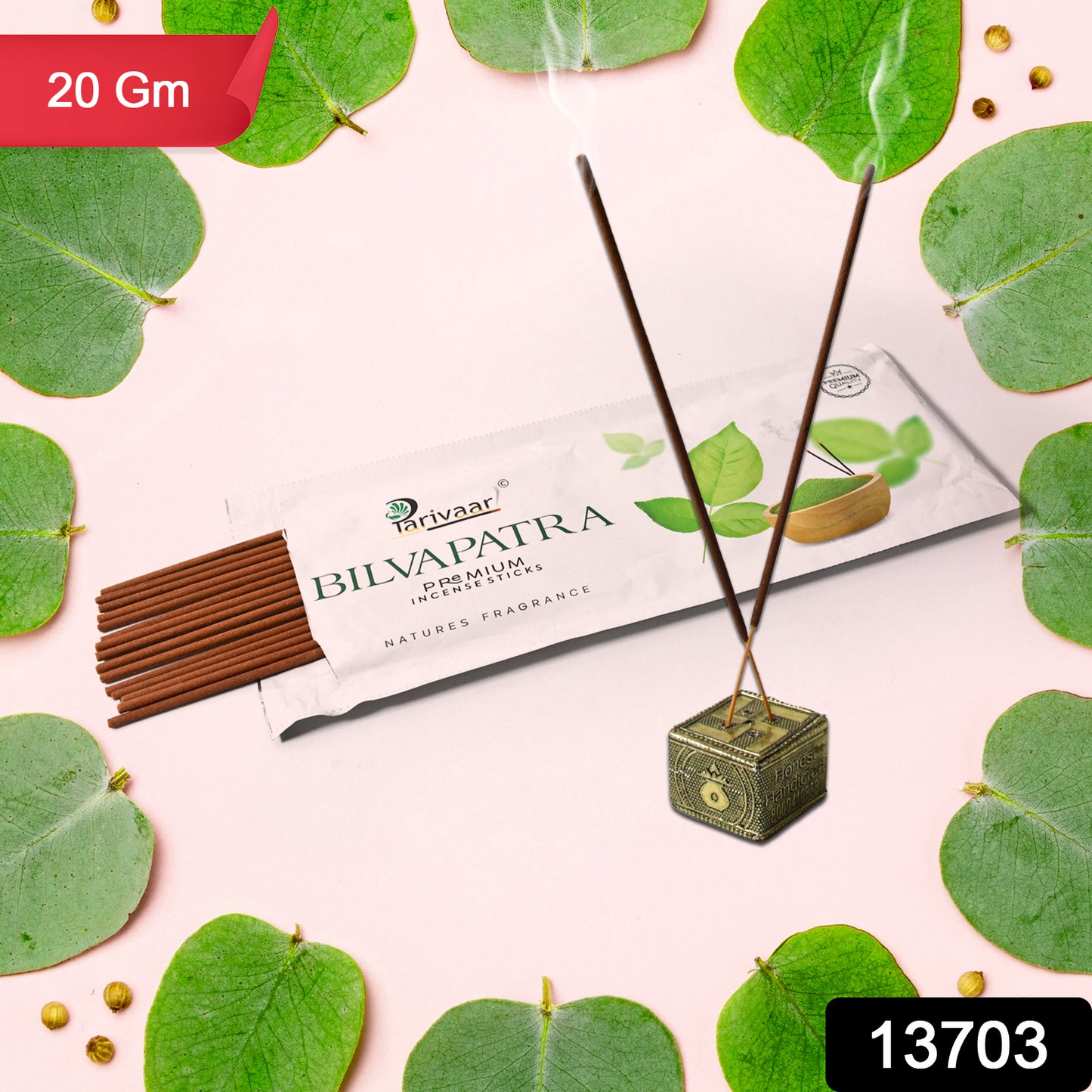 Bilvapatra Premium Incense Sticks Agarbatti (20 Gm Stand Not Included) - Springkart 