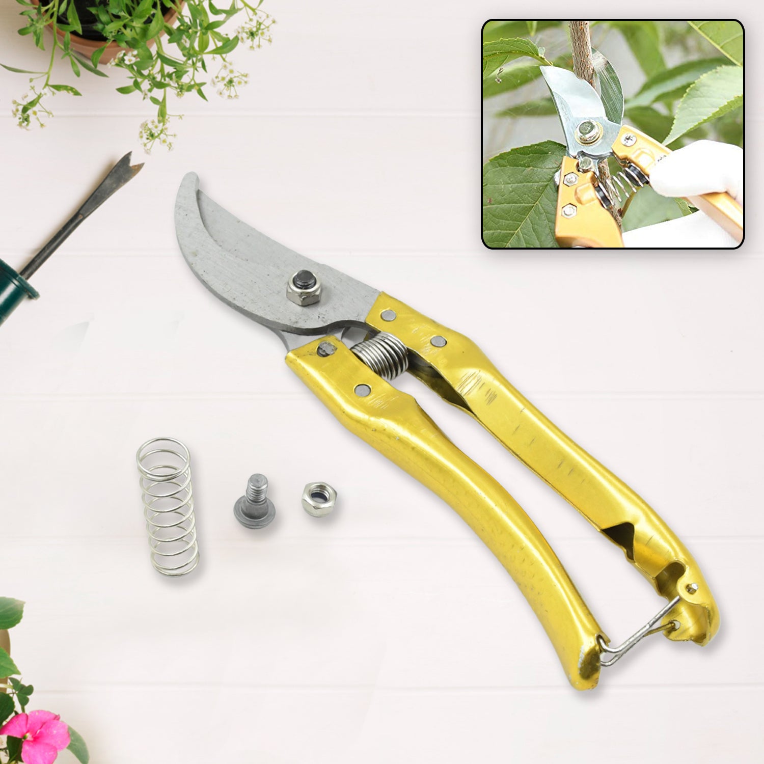 Gardening Tools - Garden Shears Pruners Scissor (1 Pc) - Springkart 