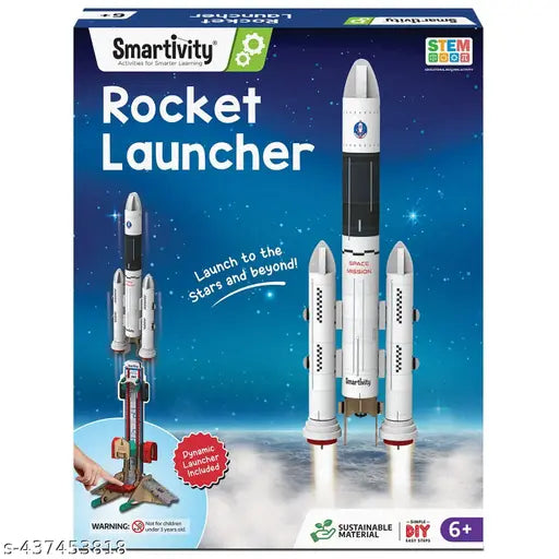 Rocket Launcher Kit for Kids 6-14 Years Old | Build Your Own Rocket and Launcher