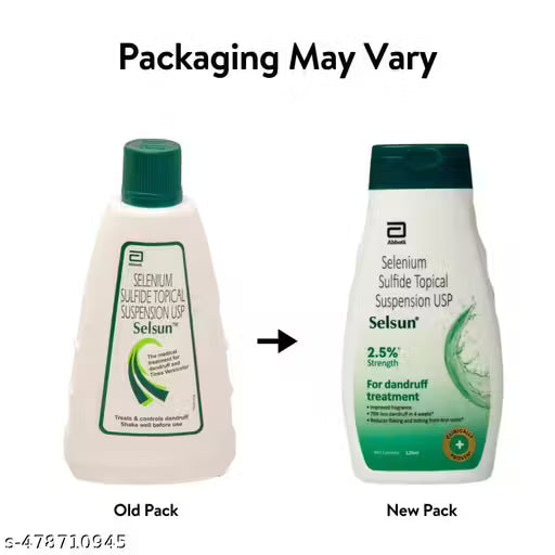 Abbott Selsun Suspension Anti Dandruff Shampoo 120ml ( Pack of 2 ) Limited Stock