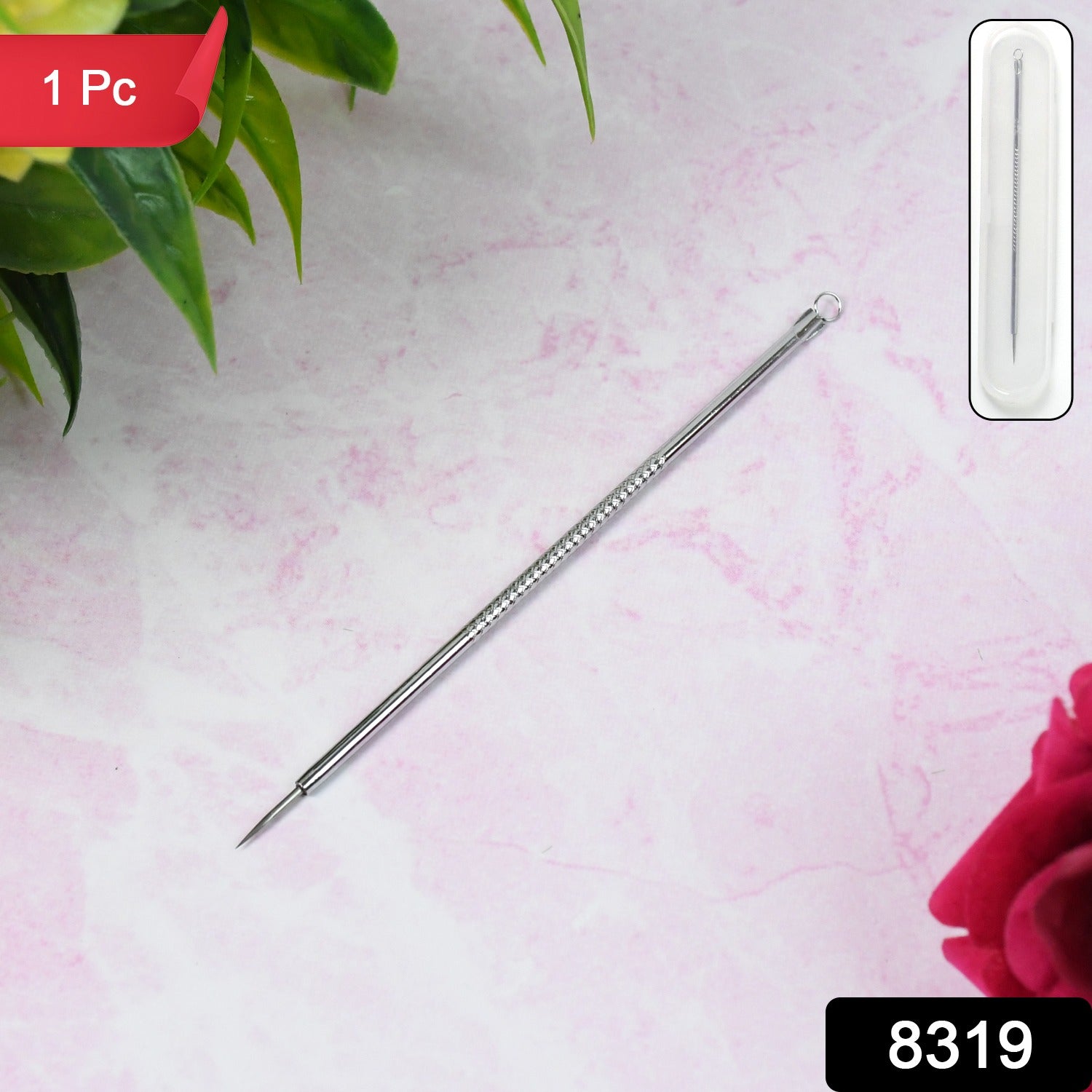 Blackhead Remover Needle (1 Pc With Case) - Springkart 