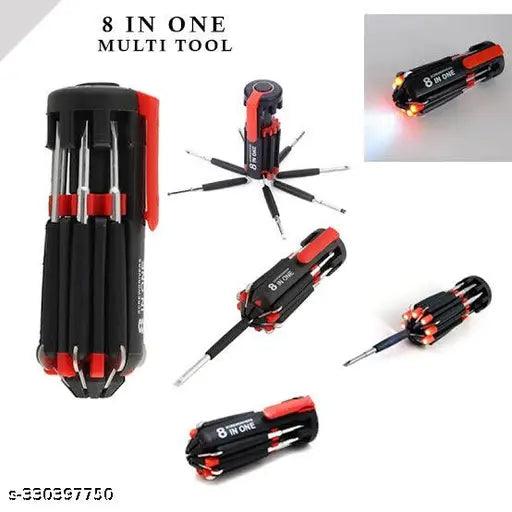 8 In 1 Screwdriver Set Multipurpose Stainless Steel Screwdriver Set