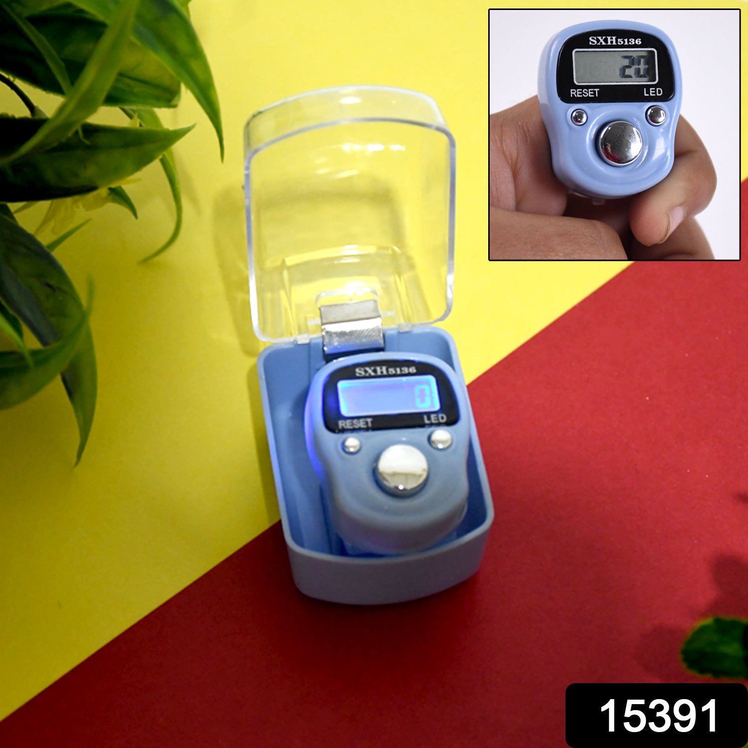 Plastic Portable Rotating Digital Finger Counter (1 Pc) - Springkart 