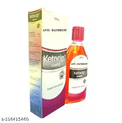 ExtraPosh Ketocip 2% Anti-Dandruff Shampoo (100ml each) | Pack of 2