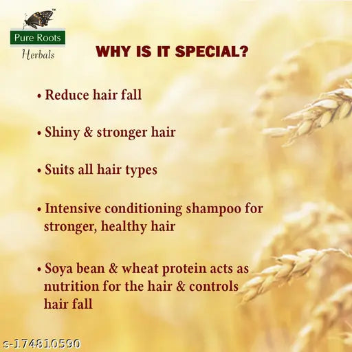 Pure Roots | Protein Shampoo 700ml | Combo Pack | Get 100 ml Ubtan Face Wash Free Worth MRP 110Rs With This Pack