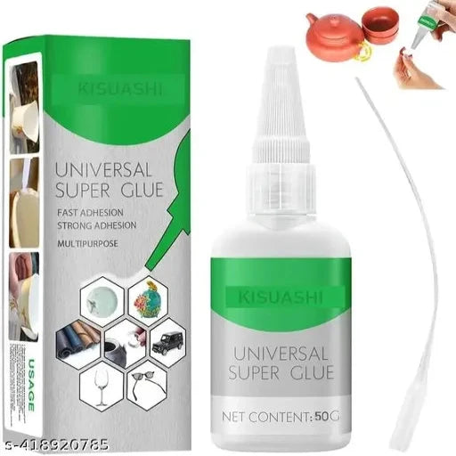 Universal Super Glue Waterproof Adhesive for Joint Metal Glass Wood Plastic - (50ml ,Pack of 1