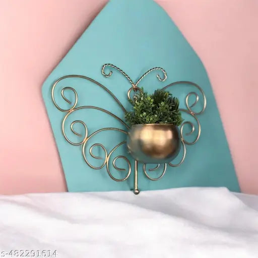 Butterfly Wall Hanging Showpiece | Wall Planters for Living Room Balcony | Titli Wall Hanging Planter Pot For Home Decoration| Plant Container Pot for Indoor Plants