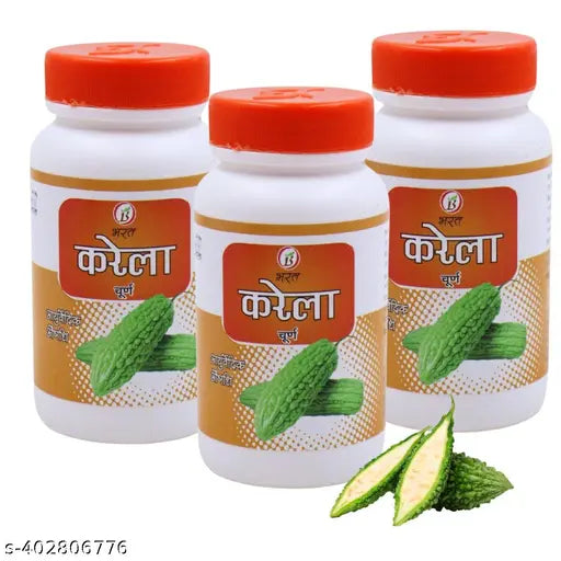 Karela Powder Churana Pure & Natural Pack of 3 - Springkart 