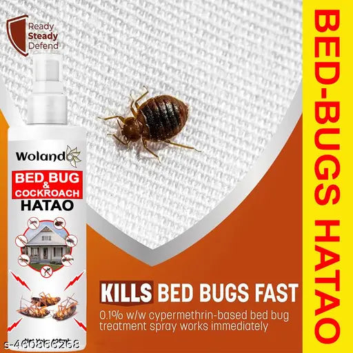 Powerfull Natural Bedbug Killer Spray Eco-Friendly Bedbug 100 ml