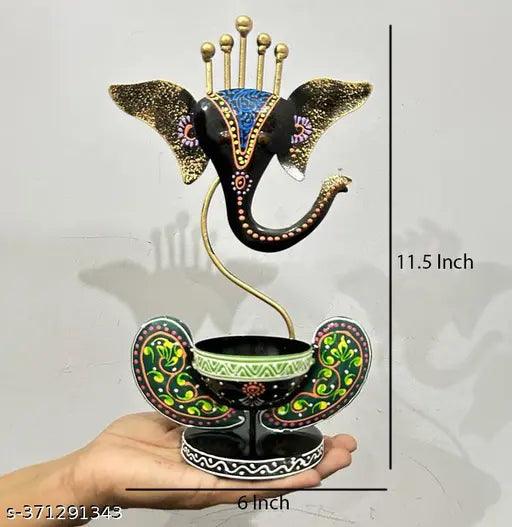 Ganesha Tea Light Candle Table Decor