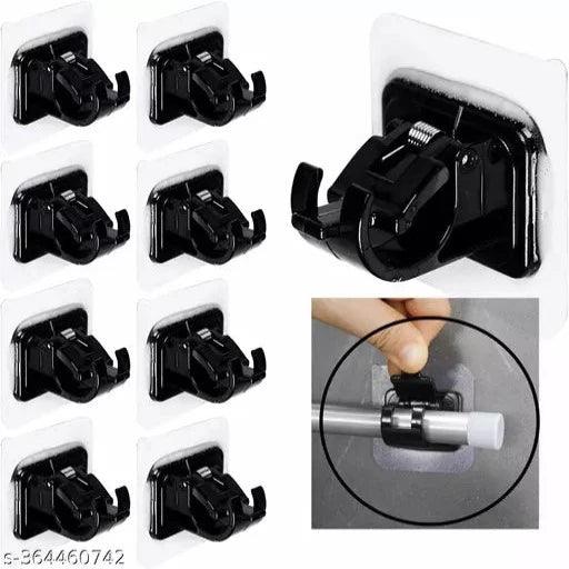 8 PCS Self Adhesive Curtain Holders Brackets - Springkart 