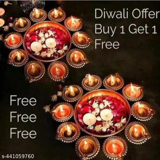 Attractive DIYA - Decorative Urli Bowl Pack Of 2 Limited Stock