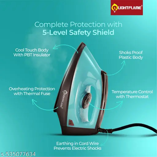 DRY IRON 1000W FORESTO (GREEN)