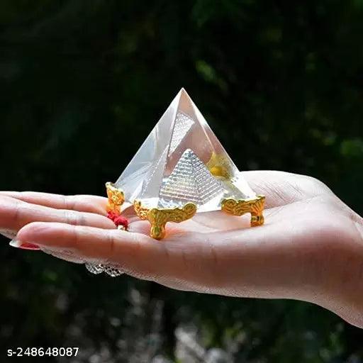 Vastu/Feng Shui Crystal Pyramid for Spreading Positive Energy and Vastu Correction. - Springkart 