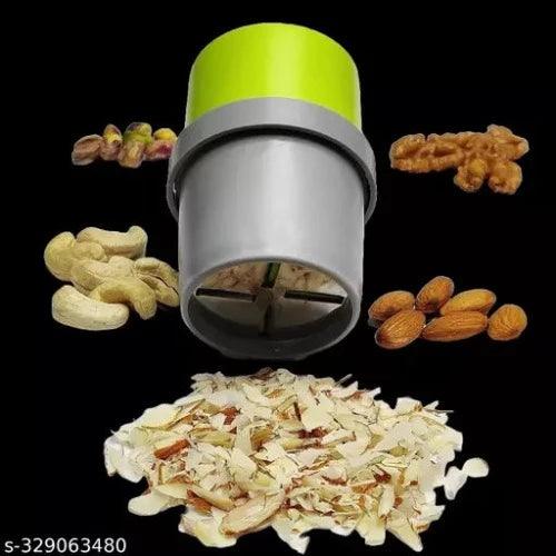 MasQQ Dry Fruit Cutter and Slicer (Pack of 1) Dryfruit Cutter for Kitchen, Kitchen Gadgets Almond Slicer Cutter Dry Fruit - Springkart 